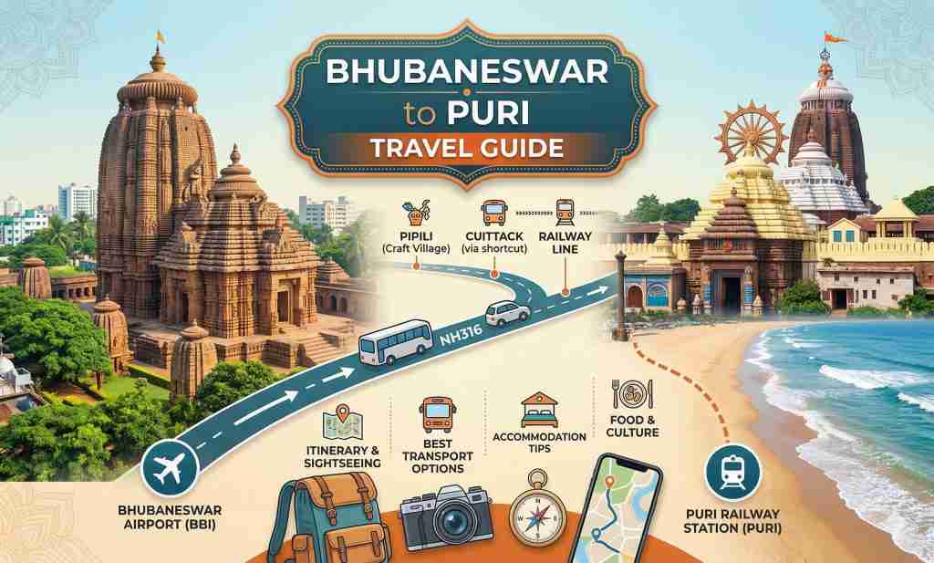 Bhubaneswar to Puri Travel Guide 2026