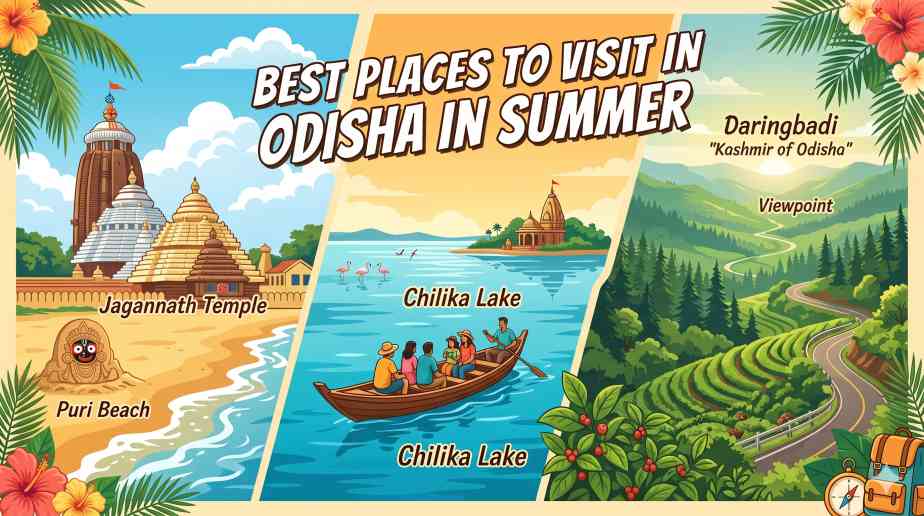 Places to Visit Odisha in Summer