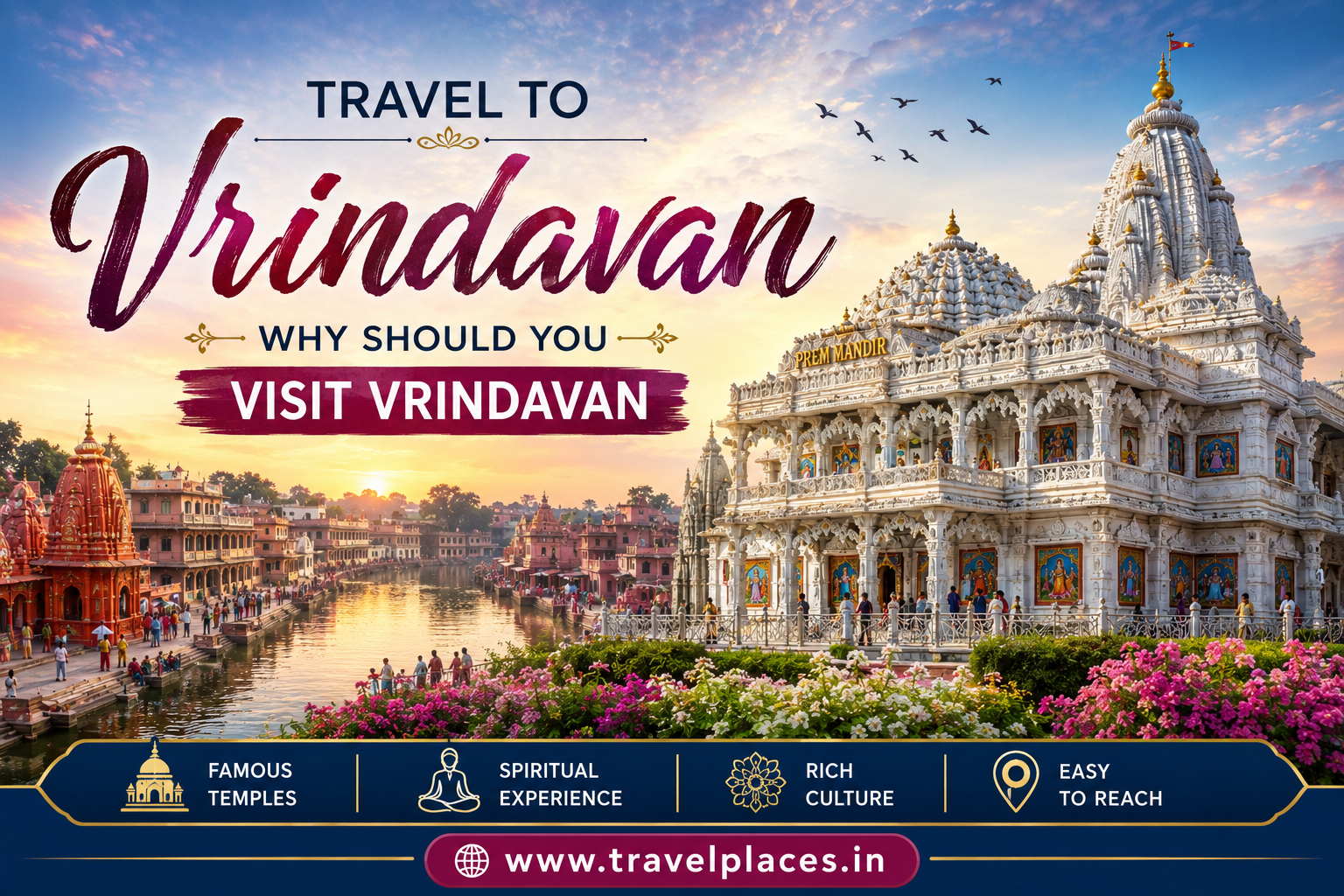 Travel to Vrindavan